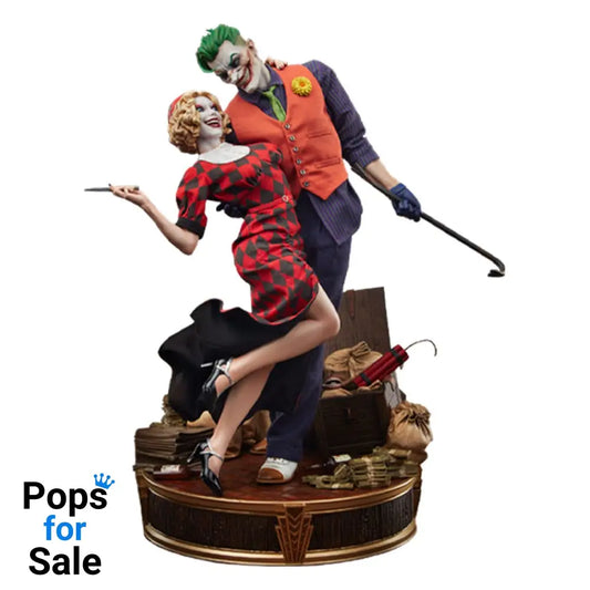 DC Comics Mythos Statue 1/5 The Joker and Harley Quinn: Lawless Love 41 cm