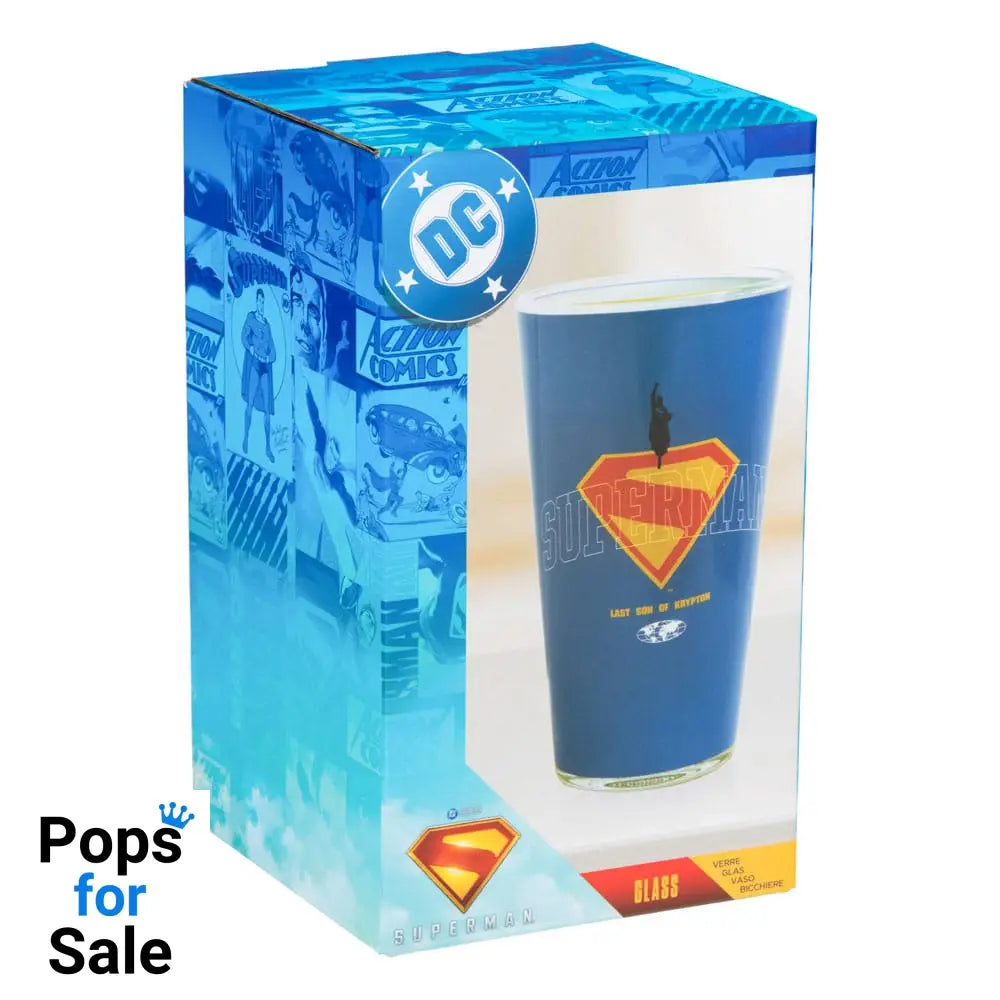 DC Comics Pint Glass Superman
