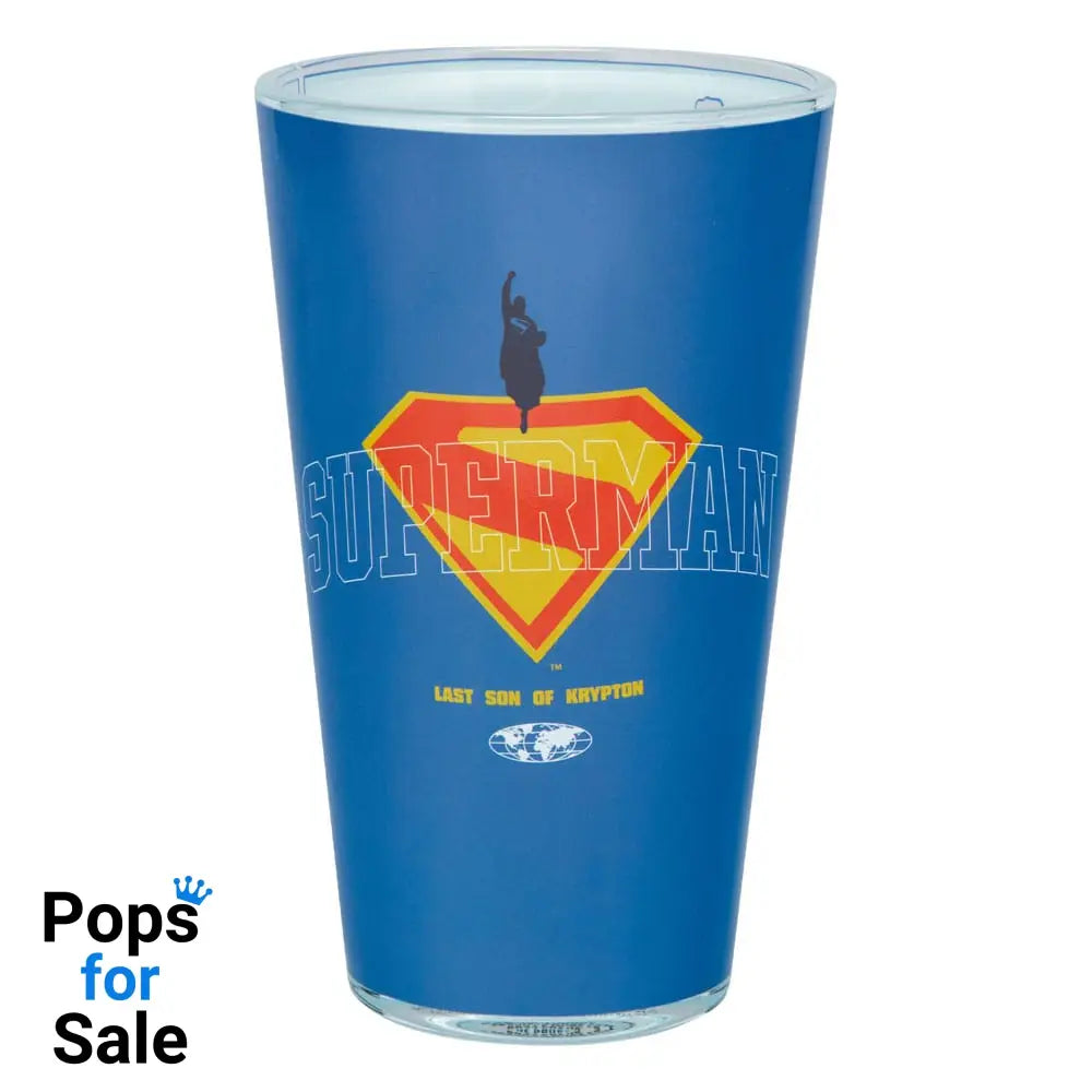 DC Comics Pint Glass Superman