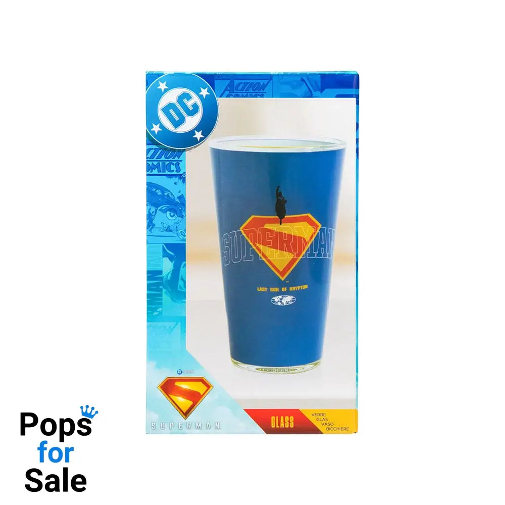 DC Comics Pint Glass Superman