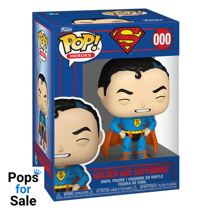DC Comics POP! Heroes Vinyl Golden Age Superman 9 cm