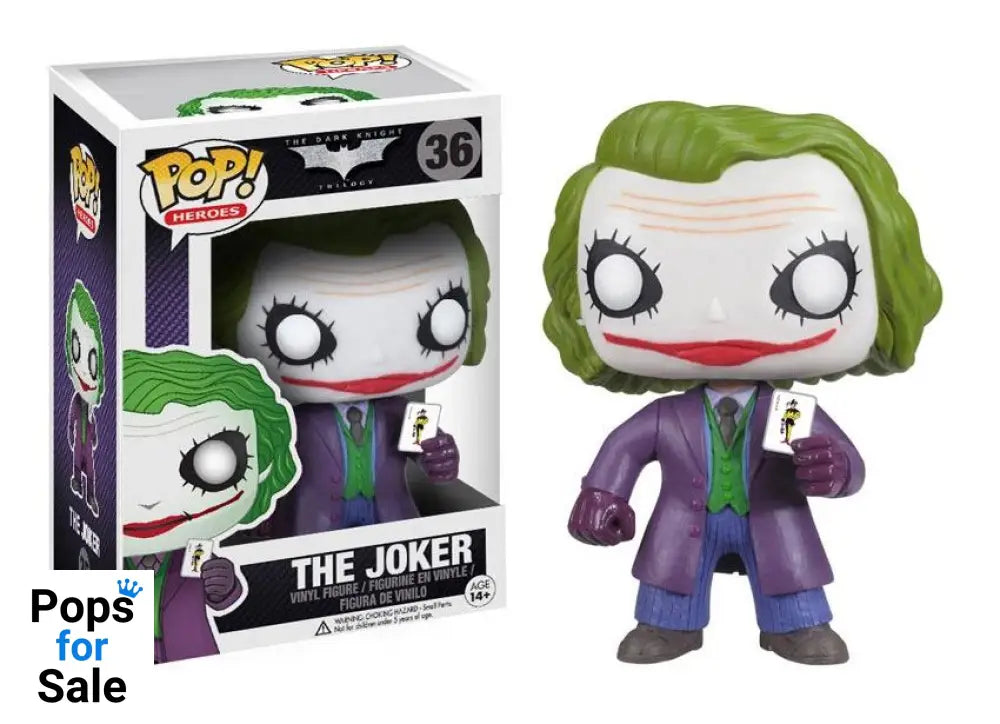 DC Comics POP! Vinyl Figure The Joker 9 cm