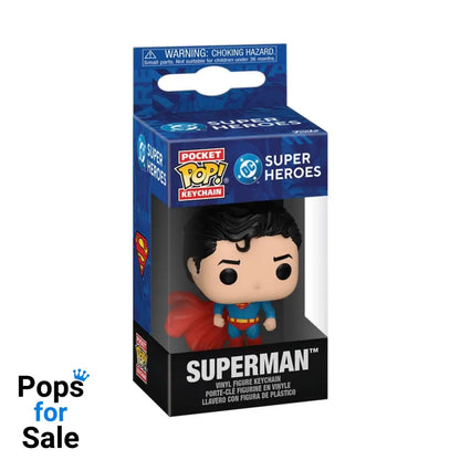 DC Comics POP! Vinyl Keychains 4 cm New Classics - Superman Display (12)