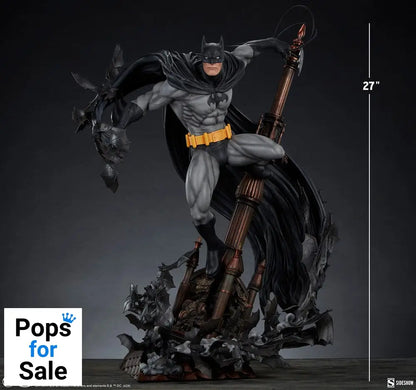DC Comics Premium Format Statue Batman (Black Variant) Sideshow Exclusive 68 cm