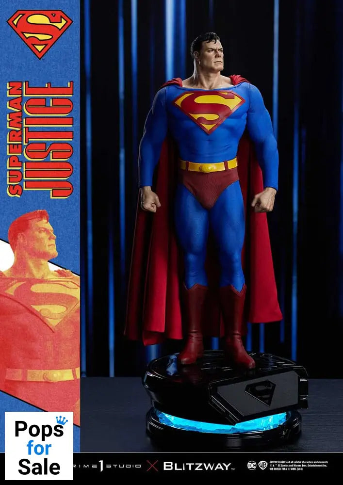 DC Comics Premium Masterline Series Statue 1/4 Superman Justice Comics 57 cm
