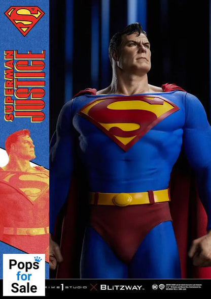 DC Comics Premium Masterline Series Statue 1/4 Superman Justice Comics 57 cm