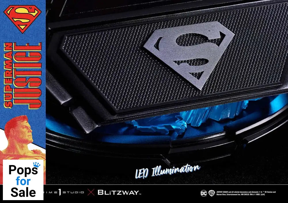 DC Comics Premium Masterline Series Statue 1/4 Superman Justice Comics 57 cm