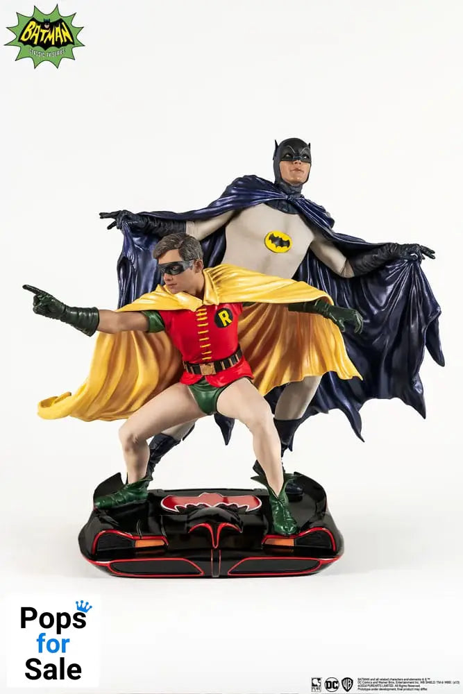 DC Comics PVC Diorama Statue 1/8 Batman & Robin 1966 23 cm Statues