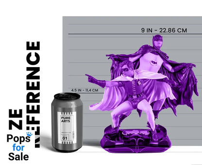 DC Comics PVC Diorama Statue 1/8 Batman & Robin 1966 23 cm