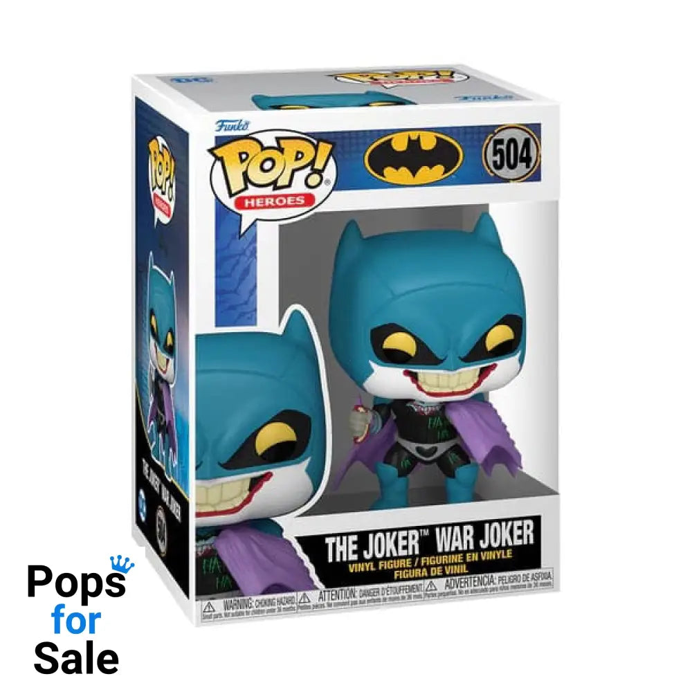 DC Comics Series POP! Heroes Vinyl Batman War Zone - Joker 9 cm