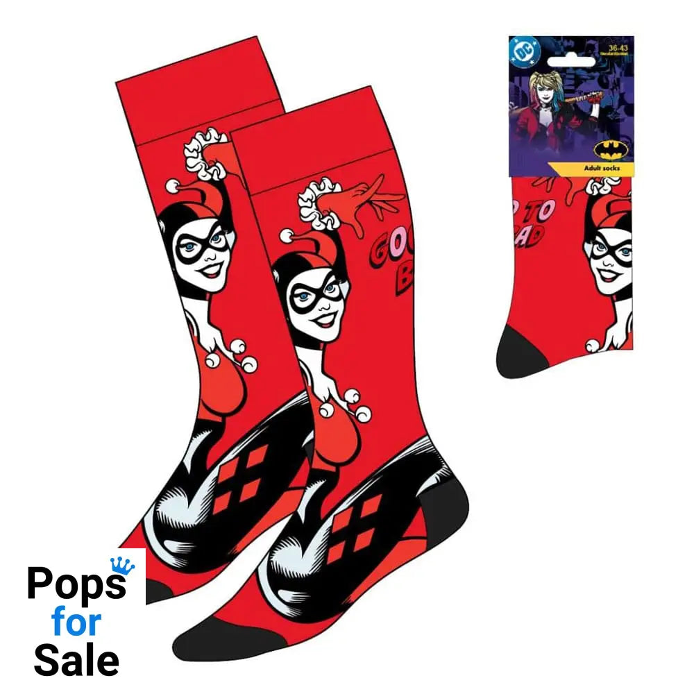 DC Comics Socks Harley Quinn Good to Bad 36-43
