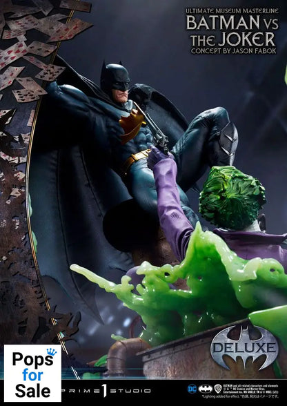 DC Comics Statue 1/3 Batman vs. The Joker by Jason Fabok Deluxe Bonus Version 85 cm