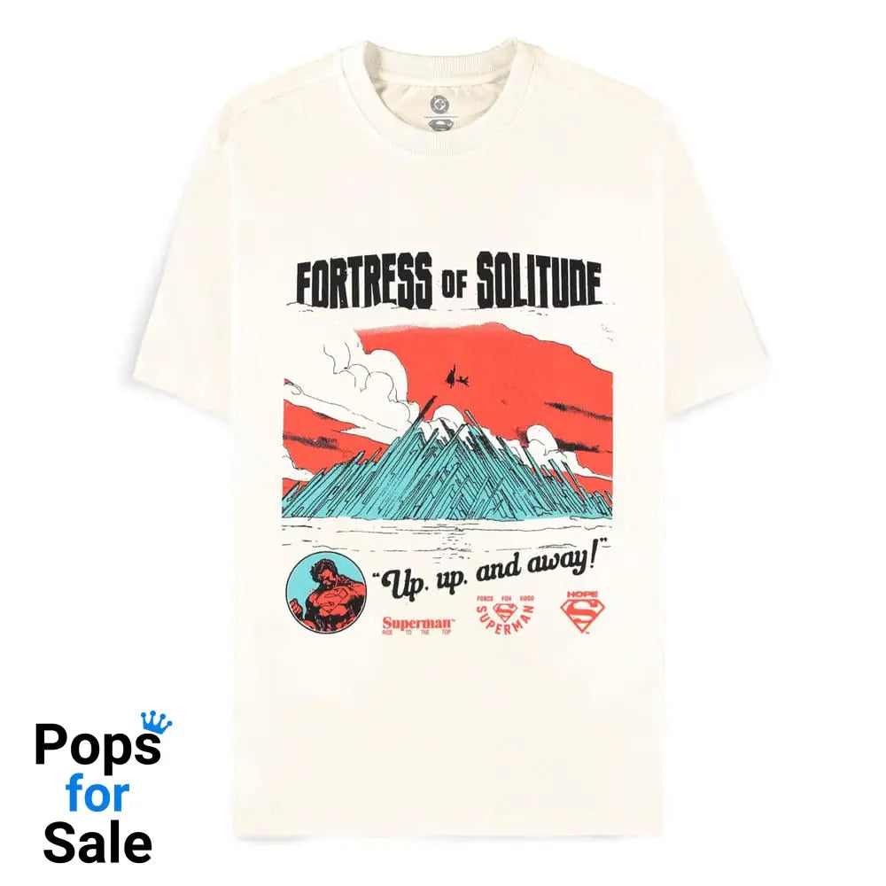 DC Comics T-Shirt Superman Fortress Size S