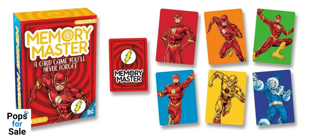 DC Comics: The Flash Memory Master Card Game Board games and accessories