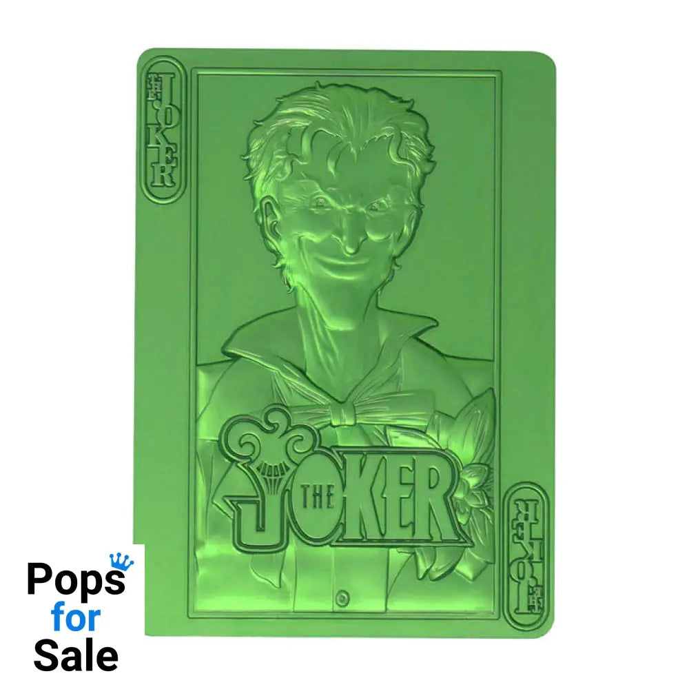 DC Comics The Joker Playing Card Limited Edition Ingot Ingot