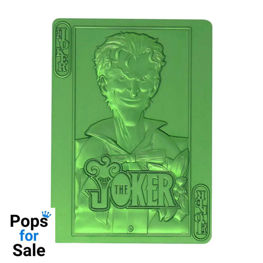 DC Comics The Joker Playing Card Limited Edition Ingot Ingot