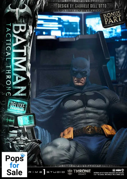 DC Comics Throne Legacy Collection Statue 1/3 Batman Tactical Throne Deluxe Bonus Version 57 cm