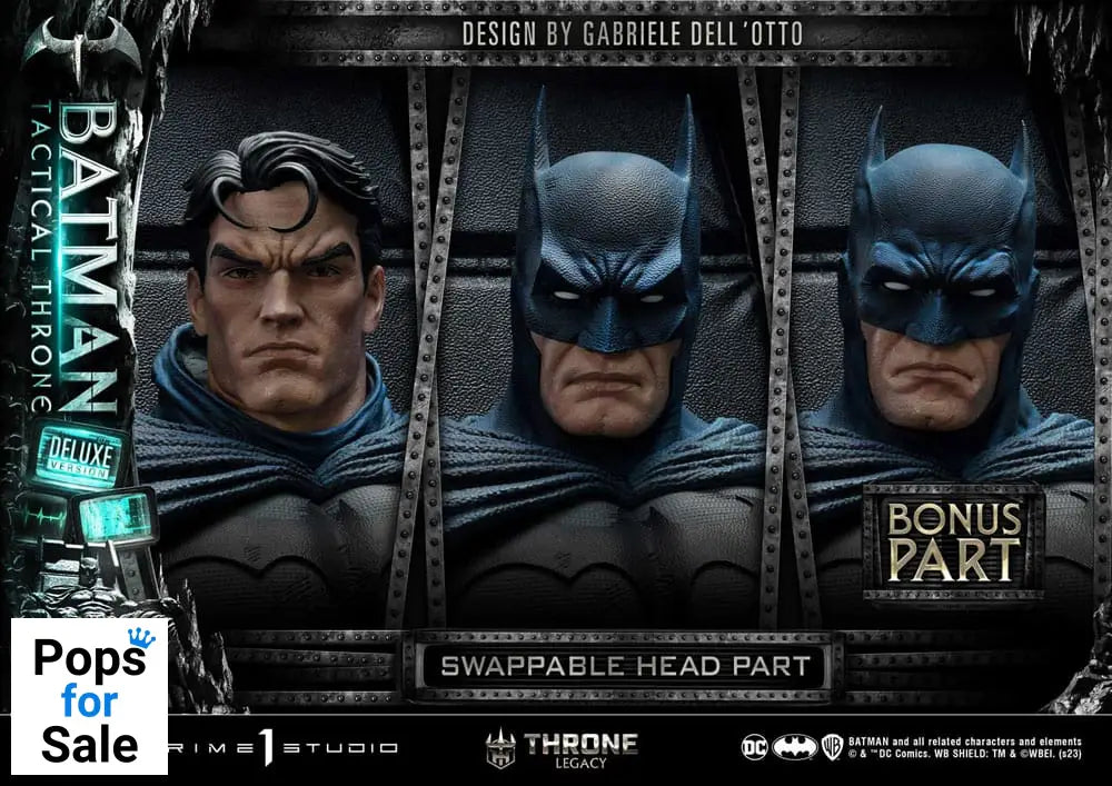 DC Comics Throne Legacy Collection Statue 1/3 Batman Tactical Throne Deluxe Bonus Version 57 cm