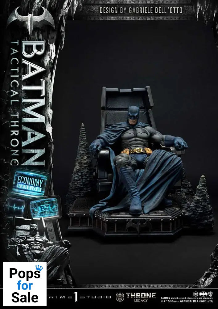 DC Comics Throne Legacy Collection Statue 1/3 Batman Tactical Throne Economy Version 46 cm Statues
