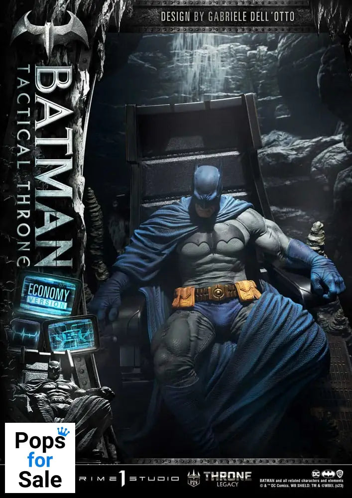 DC Comics Throne Legacy Collection Statue 1/3 Batman Tactical Throne Economy Version 46 cm Statues