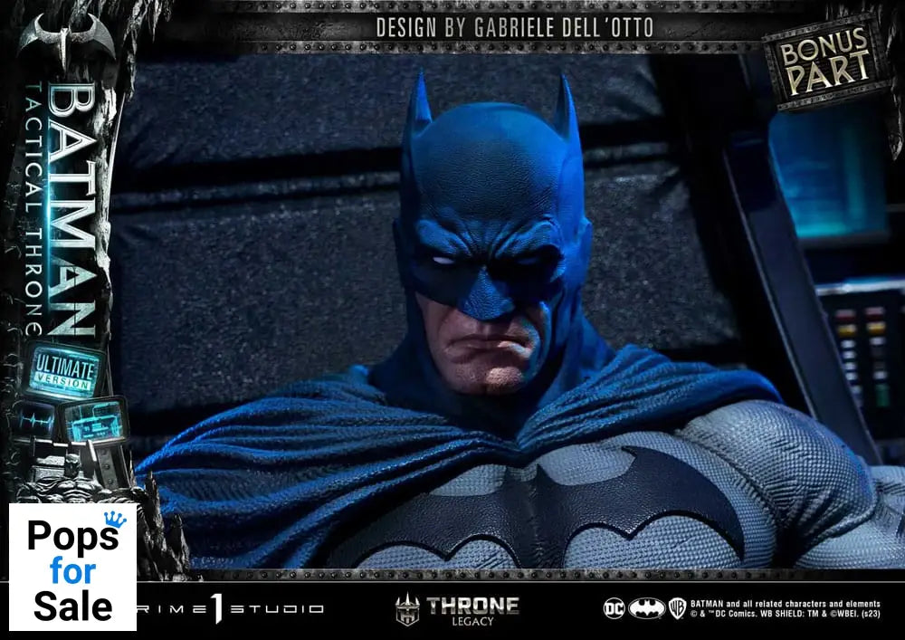 DC Comics Throne Legacy Collection Statue 1/3 Batman Tactical Throne Ultimate Bonus Version 57 cm Statues