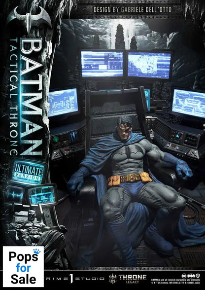 DC Comics Throne Legacy Collection Statue 1/3 Batman Tactical Throne Ultimate Bonus Version 57 cm