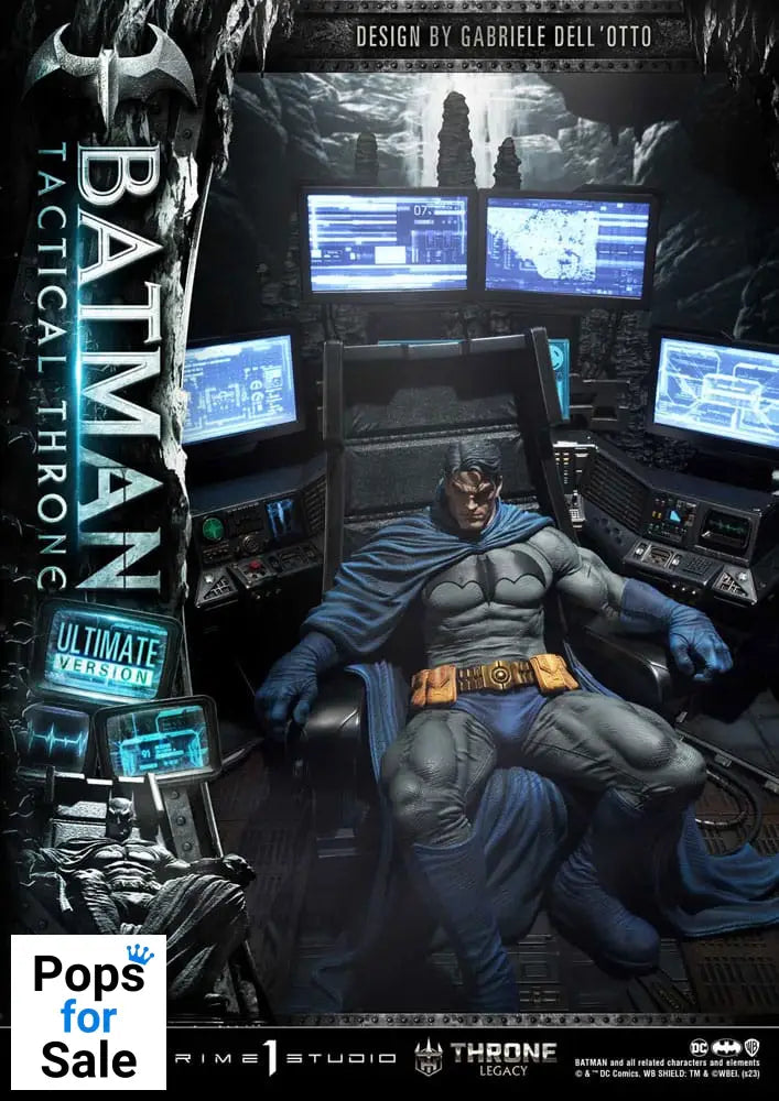 DC Comics Throne Legacy Collection Statue 1/3 Batman Tactical Throne Ultimate Bonus Version 57 cm Statues