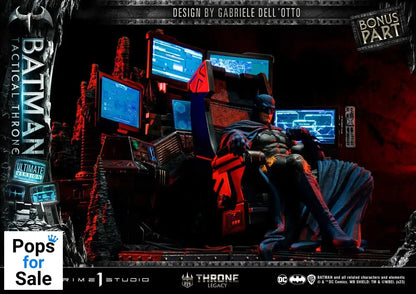 DC Comics Throne Legacy Collection Statue 1/3 Batman Tactical Throne Ultimate Bonus Version 57 cm