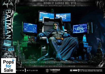 DC Comics Throne Legacy Collection Statue 1/3 Batman Tactical Throne Ultimate Version 57 cm