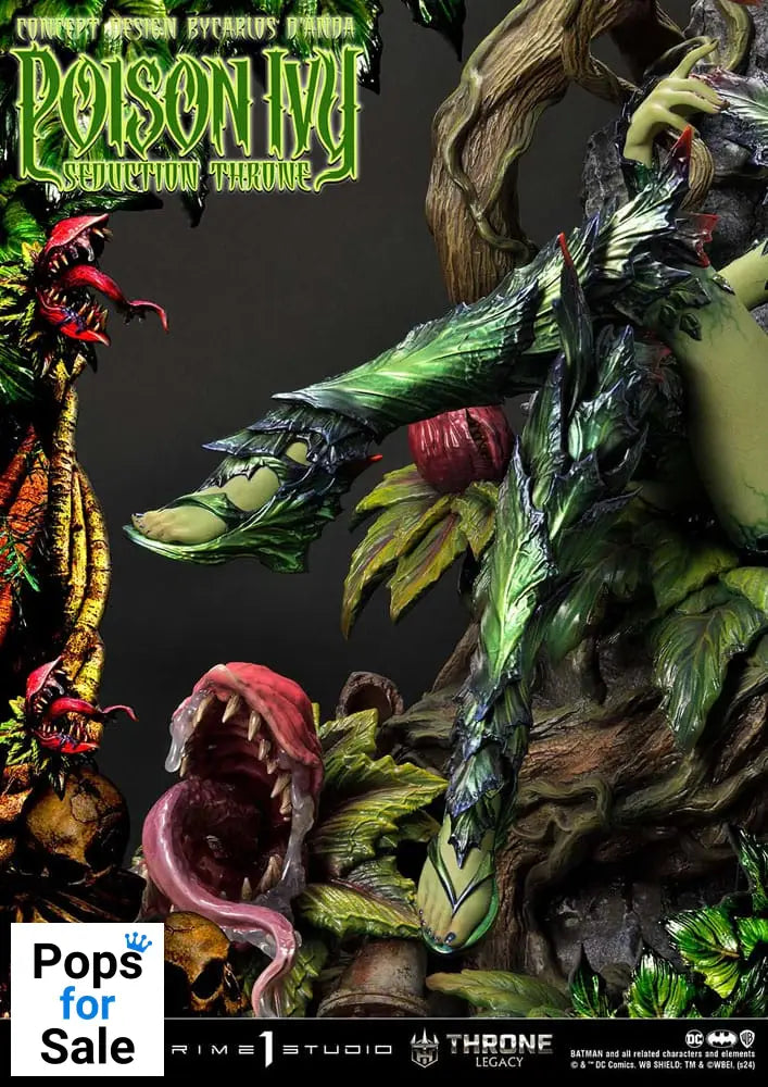 DC Comics Throne Legacy Collection Statue 1/4 Batman Poison Ivy Seduction Throne Deluxe Bonus Version 55 cm Statues