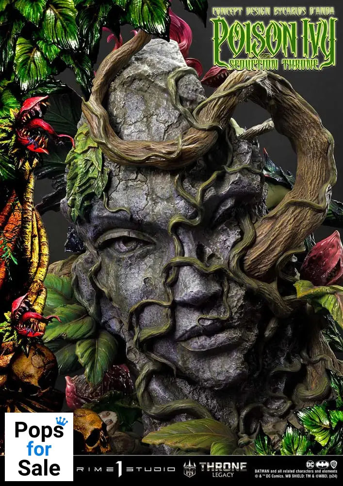 DC Comics Throne Legacy Collection Statue 1/4 Batman Poison Ivy Seduction Throne Deluxe Bonus Version 55 cm