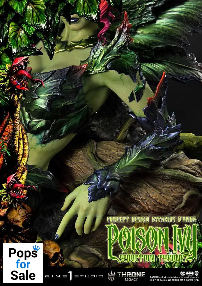 DC Comics Throne Legacy Collection Statue 1/4 Batman Poison Ivy Seduction Throne Deluxe Bonus Version 55 cm