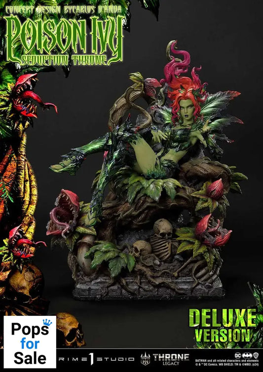 DC Comics Throne Legacy Collection Statue 1/4 Batman Poison Ivy Seduction Throne Deluxe Bonus Version 55 cm