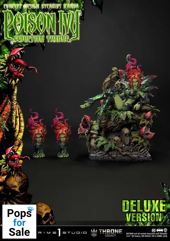 DC Comics Throne Legacy Collection Statue 1/4 Batman Poison Ivy Seduction Throne Deluxe Version 55 cm Statues