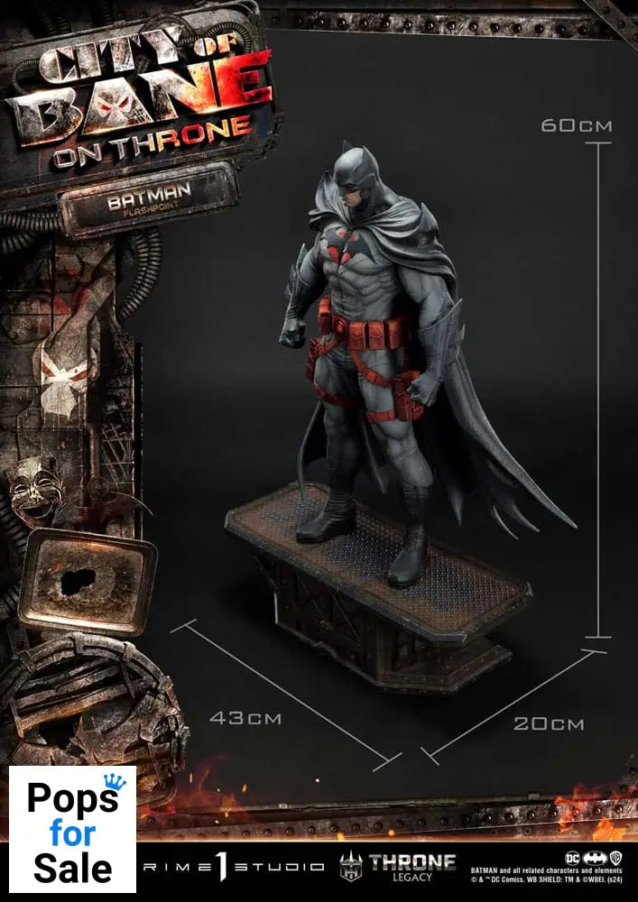 DC Comics Throne Legacy Collection Statue Statue 1/4 Flashpoint Batman 60 cm