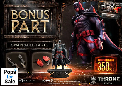 DC Comics Throne Legacy Collection Statue Statue 1/4 Flashpoint Batman Bonus Version 60 cm