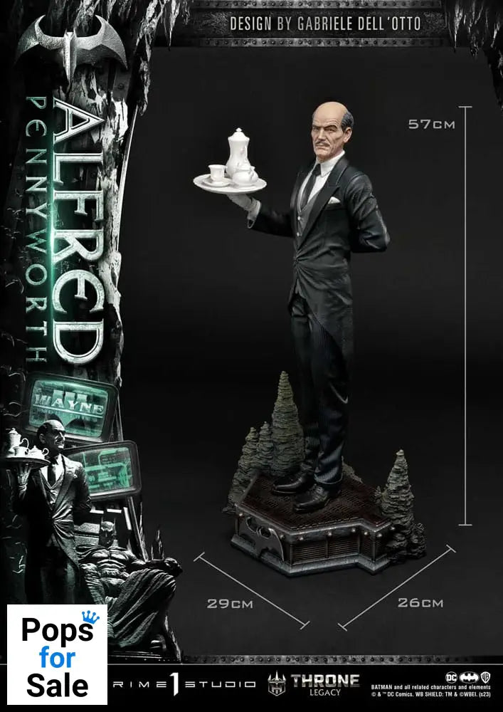 DC Comics Throne Legacy Series Statue Alfred Pennyworth (Batman Comics) Bonus Version 57 cm Statues