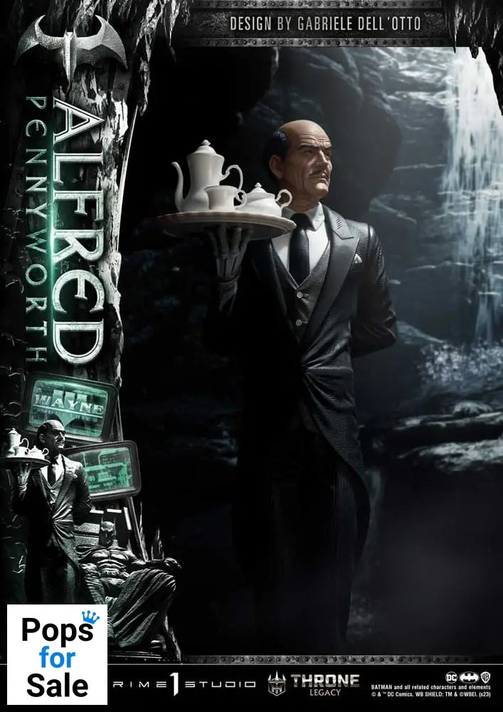 DC Comics Throne Legacy Series Statue Alfred Pennyworth (Batman Comics) Bonus Version 57 cm