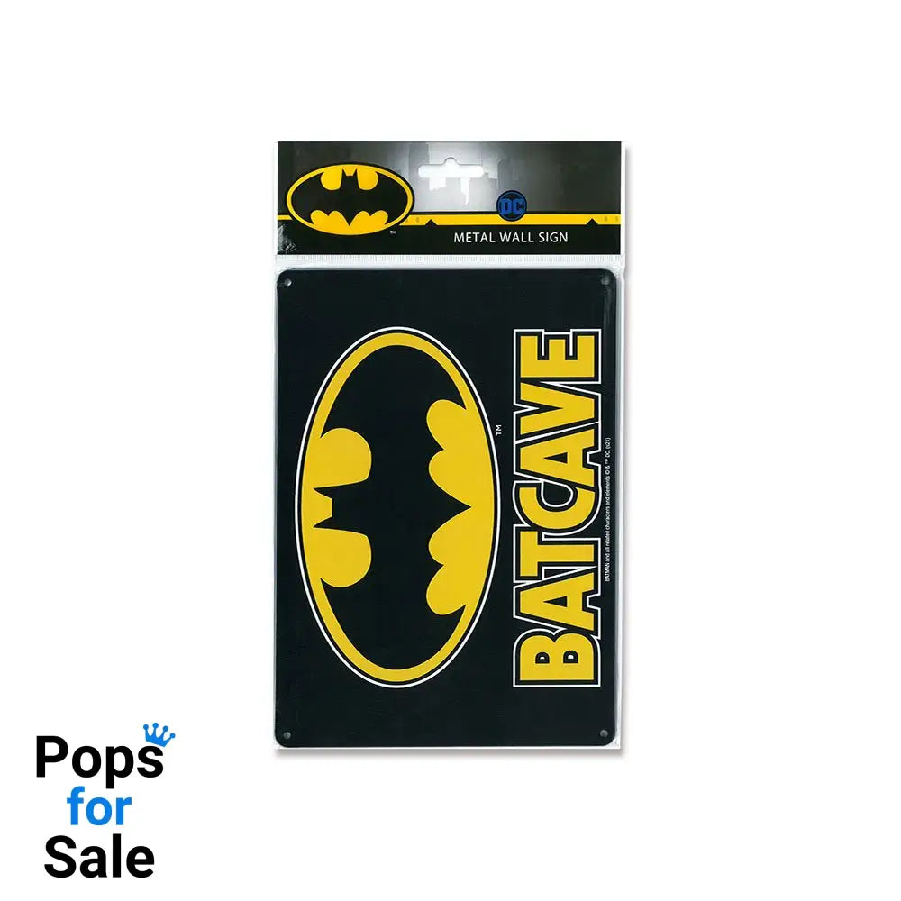 DC Comics Tin Sign Batcave 15 x 21 cm
