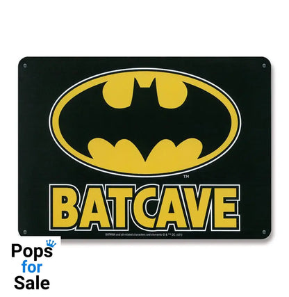 DC Comics Tin Sign Batcave 15 x 21 cm Tin signs