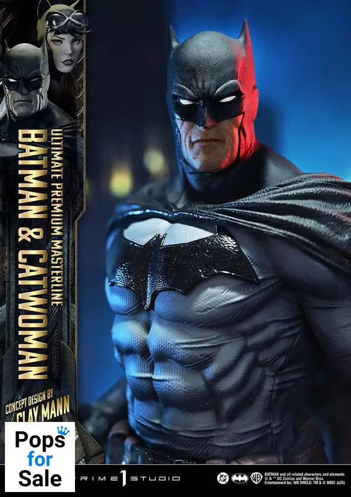 DC Comics Ultimate Premium Masterline Series Statue 1/4 Batman & Catwoman (Concept Design by Clay Mann) 56 cm