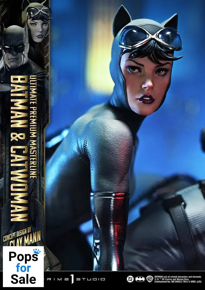 DC Comics Ultimate Premium Masterline Series Statue 1/4 Batman & Catwoman (Concept Design by Clay Mann) 56 cm