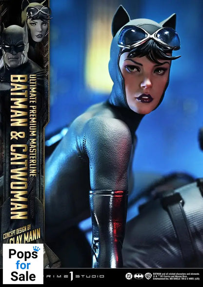 DC Comics Ultimate Premium Masterline Series Statue 1/4 Batman & Catwoman (Concept Design by Clay Mann) 56 cm