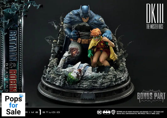 DC Comics Ultimate Premium Masterline Series Statue 1/4 Batman & Robin Dead End Ultimate Bonus Version 61 cm Statues