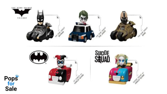 DC Comics Zoom Hero Pullback Vehicles with Figures Batman Assortment (12)