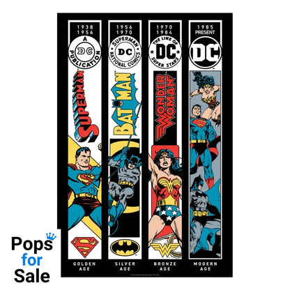 DC Comis Art Print Ages Limited Edition 42 x 30 cm