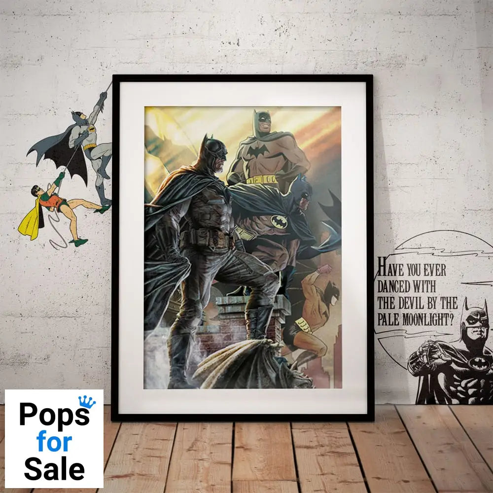 DC Comis Art Print Batman 85th Anniversary Limited Edition 42 x 30 cm