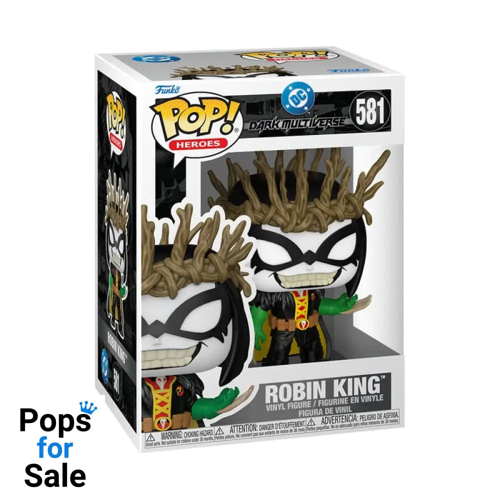 DC Dark Multiverse POP! Heroes Vinyl Figures Robin King 9 cm