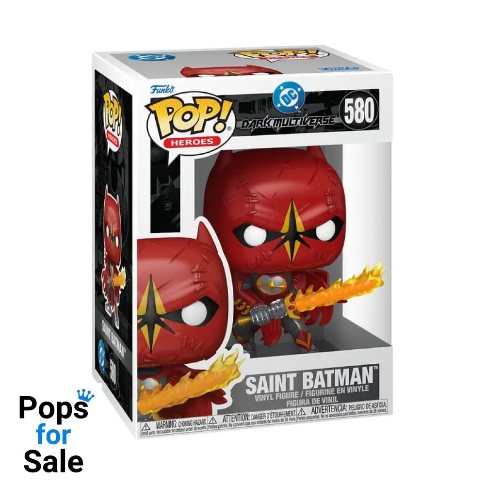 DC Dark Multiverse POP! Heroes Vinyl Figures Saint Batman 9 cm