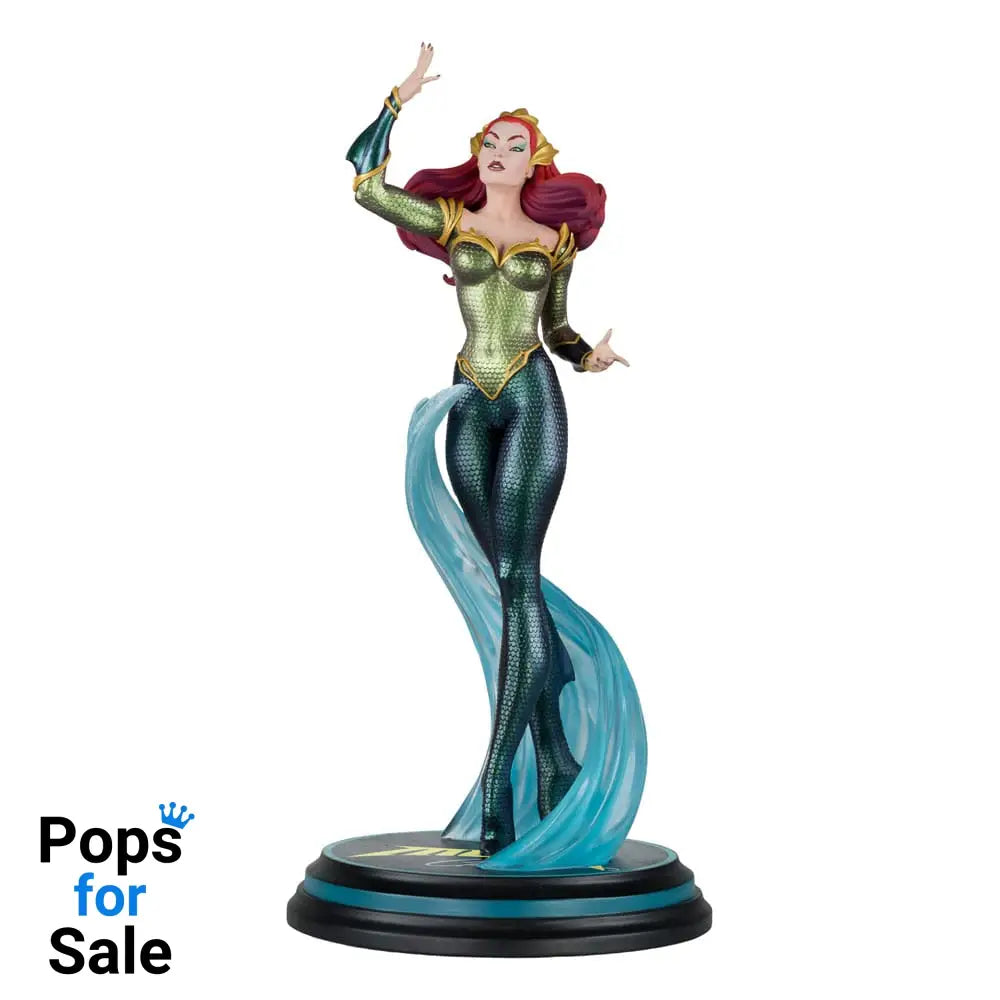 DC Direct Cover Girls Statue 1/8 Mera by J. Scott Campbell 26 cm